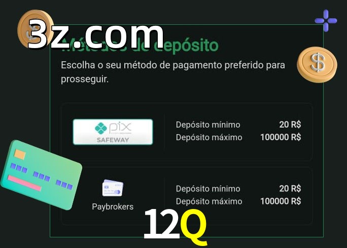 O cassino 12Qbet oferece uma grande variedade de métodos de pagamento