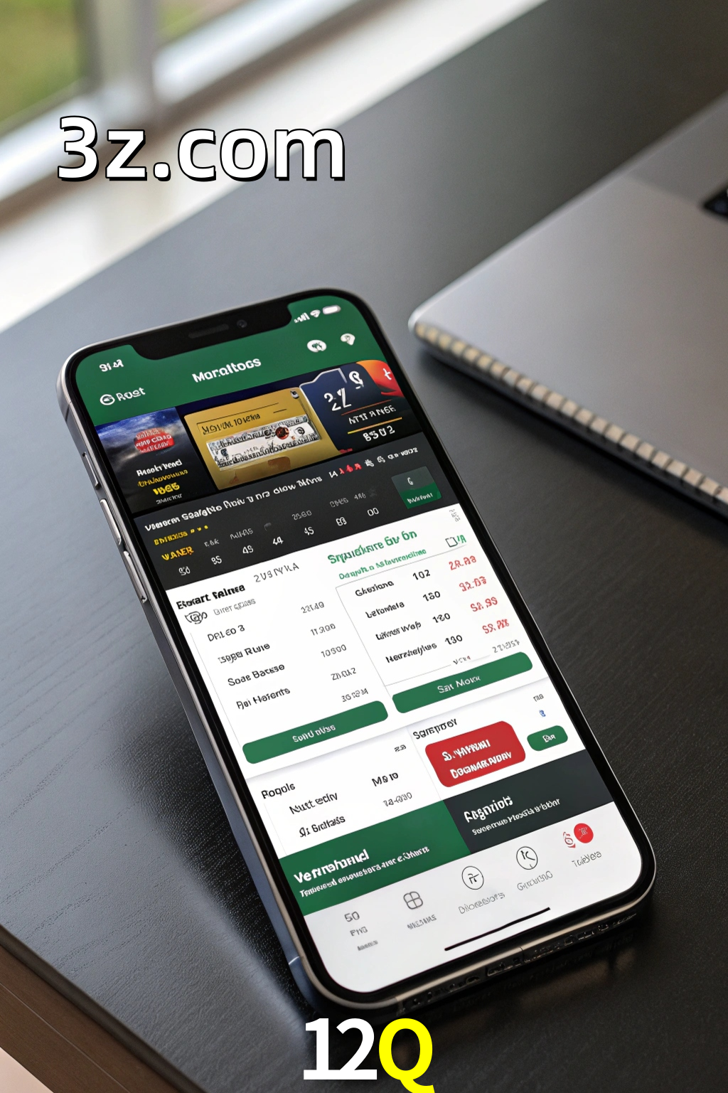 Baixe o aplicativo 12Q para jogar a qualquer momento