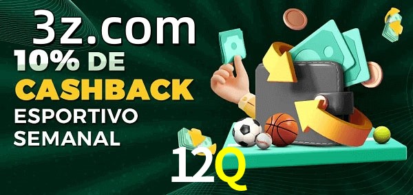 10% de bônus de cashback na 12Q